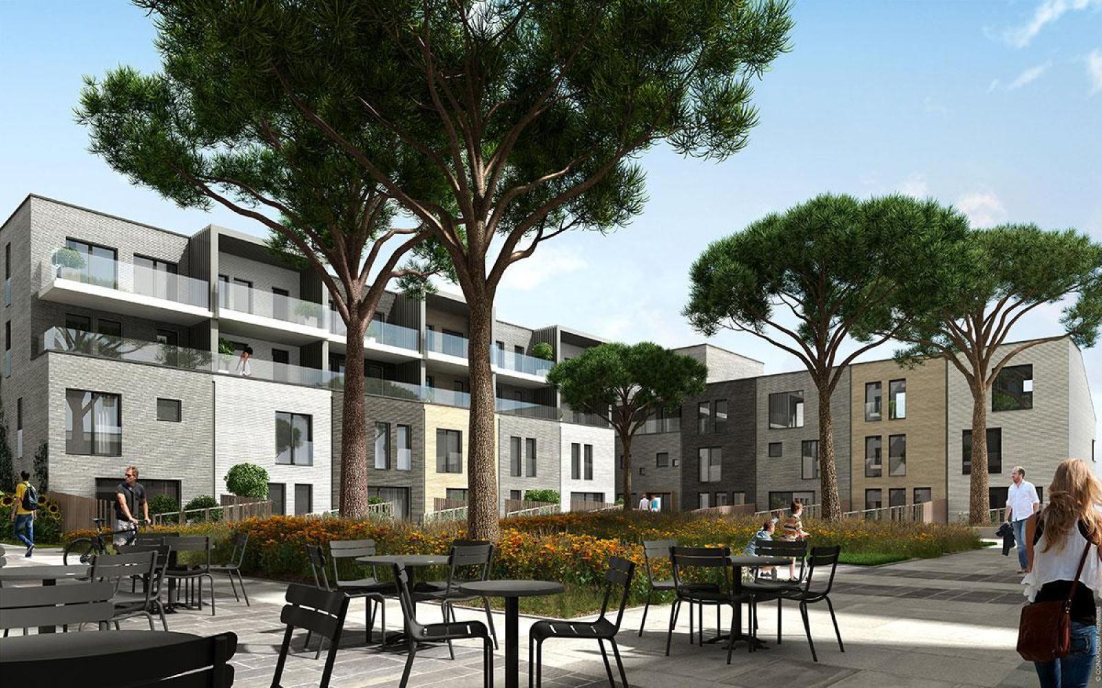 Service flat Senior city O'Sea Oostende ( 61m² , terrasse 7m²)